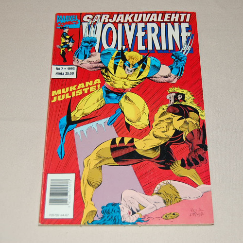 Sarjakuvalehti 07 - 1994 Wolverine